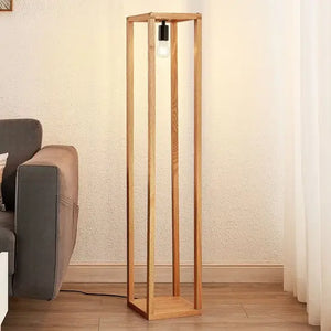 B-Ware Lucande Sedrik Stehleuchte Standlampe Wohnzimmer Kastenform Schwarz Modern
