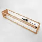 B-Ware Lucande Sedrik Stehleuchte Standlampe Wohnzimmer Kastenform Schwarz Modern - 4251096576061