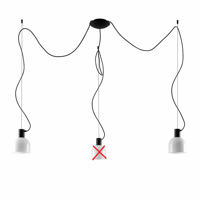 Lucande Serina Hängelampe Glas Hängeleuchte Lampe Leuchte Spot Siehe Text/Foto B-Ware - 4251096599053