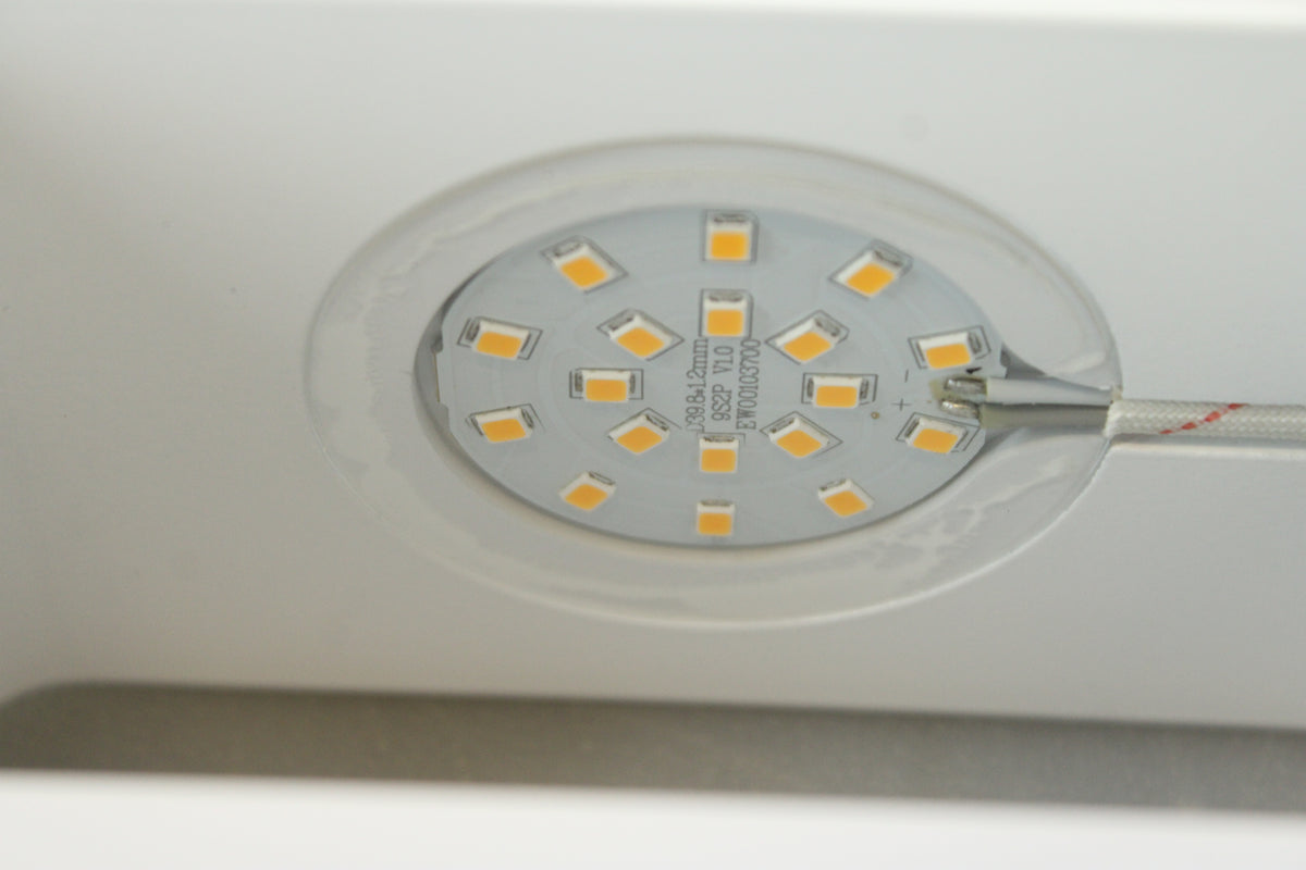 Lucande Wandleuchte Wandlampe Sessa LED Weiß 13 cm Leuchte SIEHE TEXT/FOTO - 4251096577082