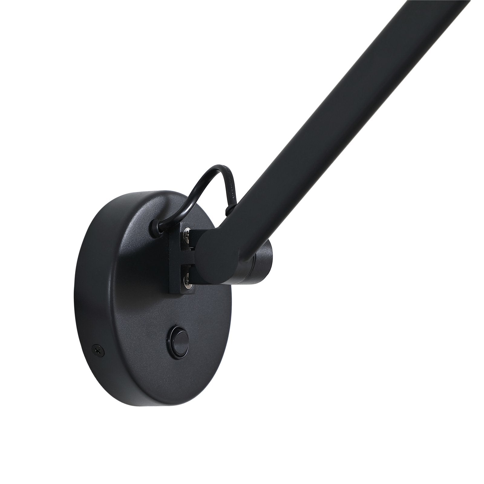 Lucande Silka verstellbar E27 Wandleuchte Wandlampe Leuchte Lampe LED schwarz - 4251911778755