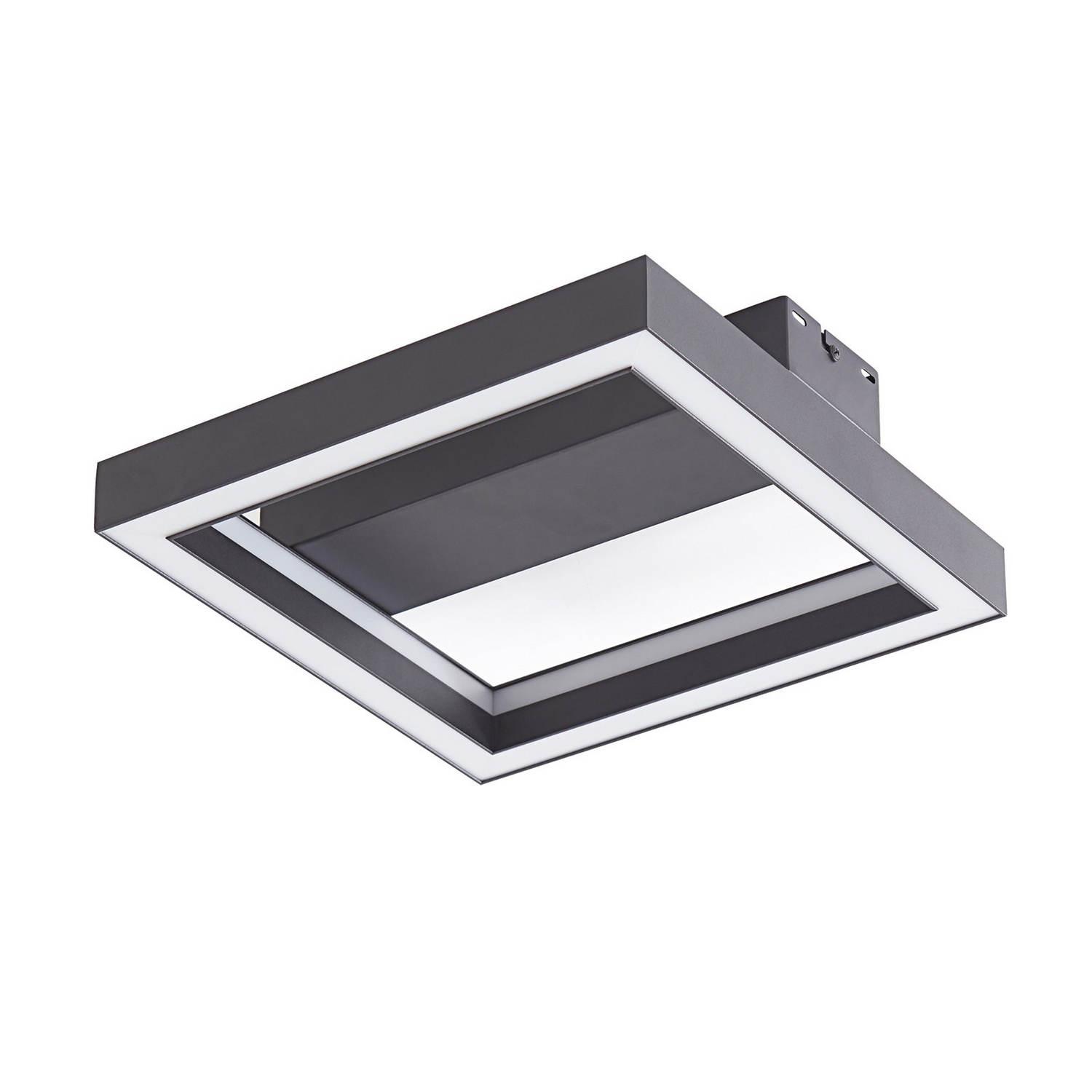 Lucande Led Deckenleuchte Lampe Smart Rgbw Tjado 30 Cm Schwarz Wlan App   B-Ware - 4251911765991