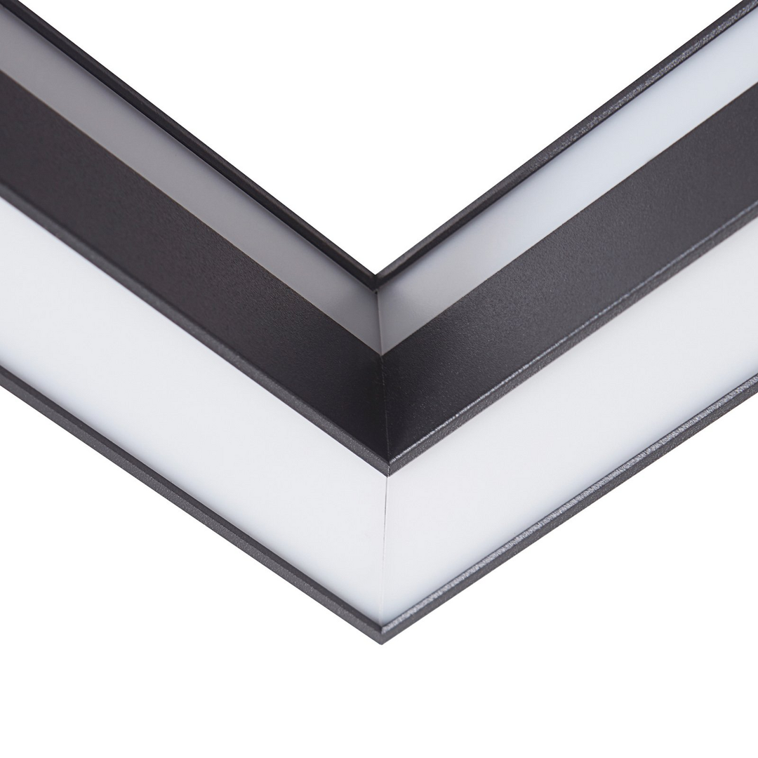 Lucande Led Deckenleuchte Lampe Smart Rgbw Tjado 30 Cm Schwarz Wlan App   B-Ware - 4251911765991