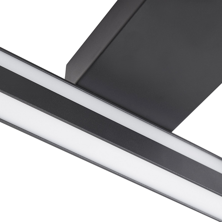 Lucande Led Deckenleuchte Lampe Smart Rgbw Tjado 30 Cm Schwarz Wlan App   B-Ware - 4251911765991