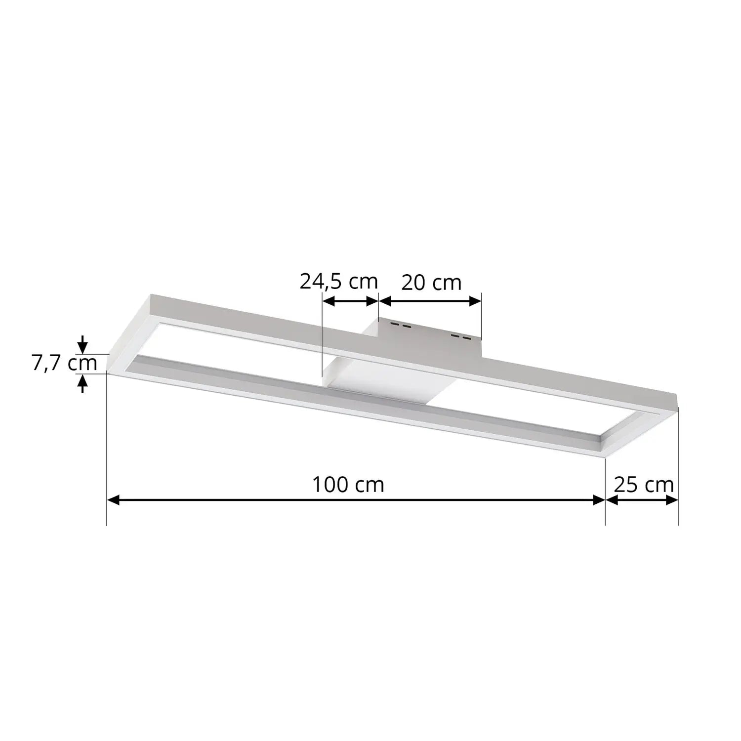 B-Ware Lucande Deckenleuchte Deckenlampe Led Smart Weiß Fernbedienung Rgbw Wlan - 4251911766004