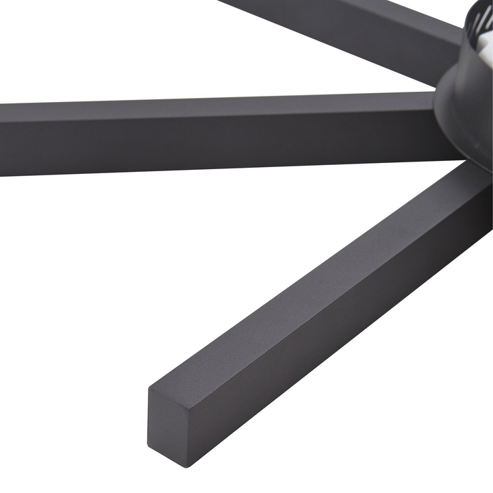 Lucande Smart Led Deckenleuchte Tjado ø 70 Cm Schwarz Deckenlampe Lampe Leuchte B-Ware