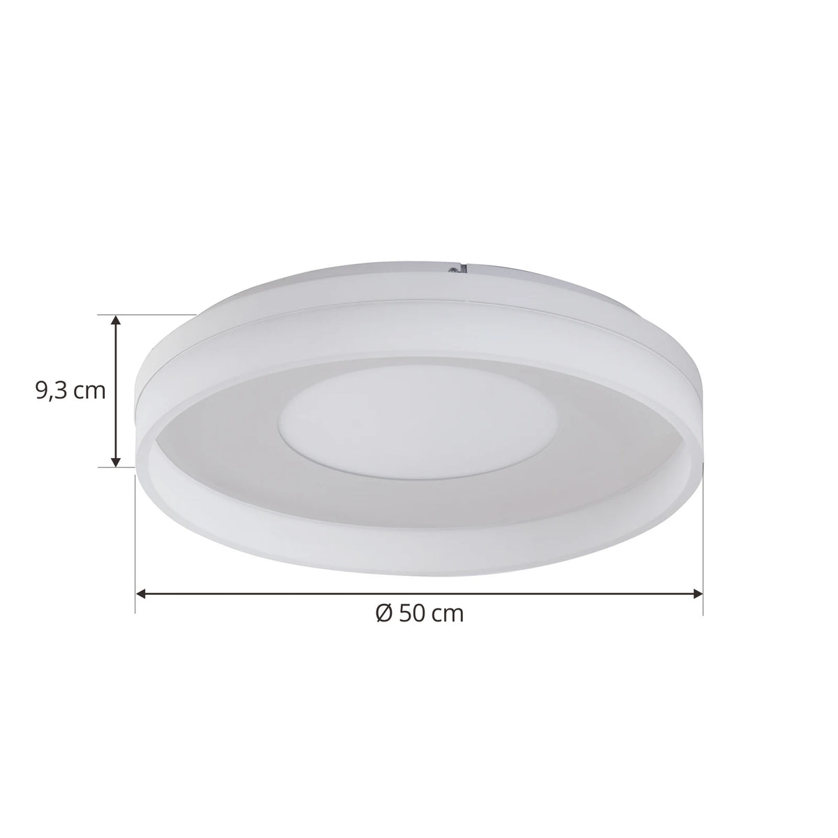 Lucande Smart LED-Deckenleuchte Squillo Deckenlampe Leuchte weiß Tuya RGBW CCT - 4251911775556