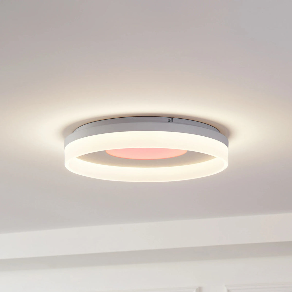 Lucande Smart LED-Deckenleuchte Squillo Deckenlampe Leuchte weiß Tuya RGBW CCT - 4251911775556