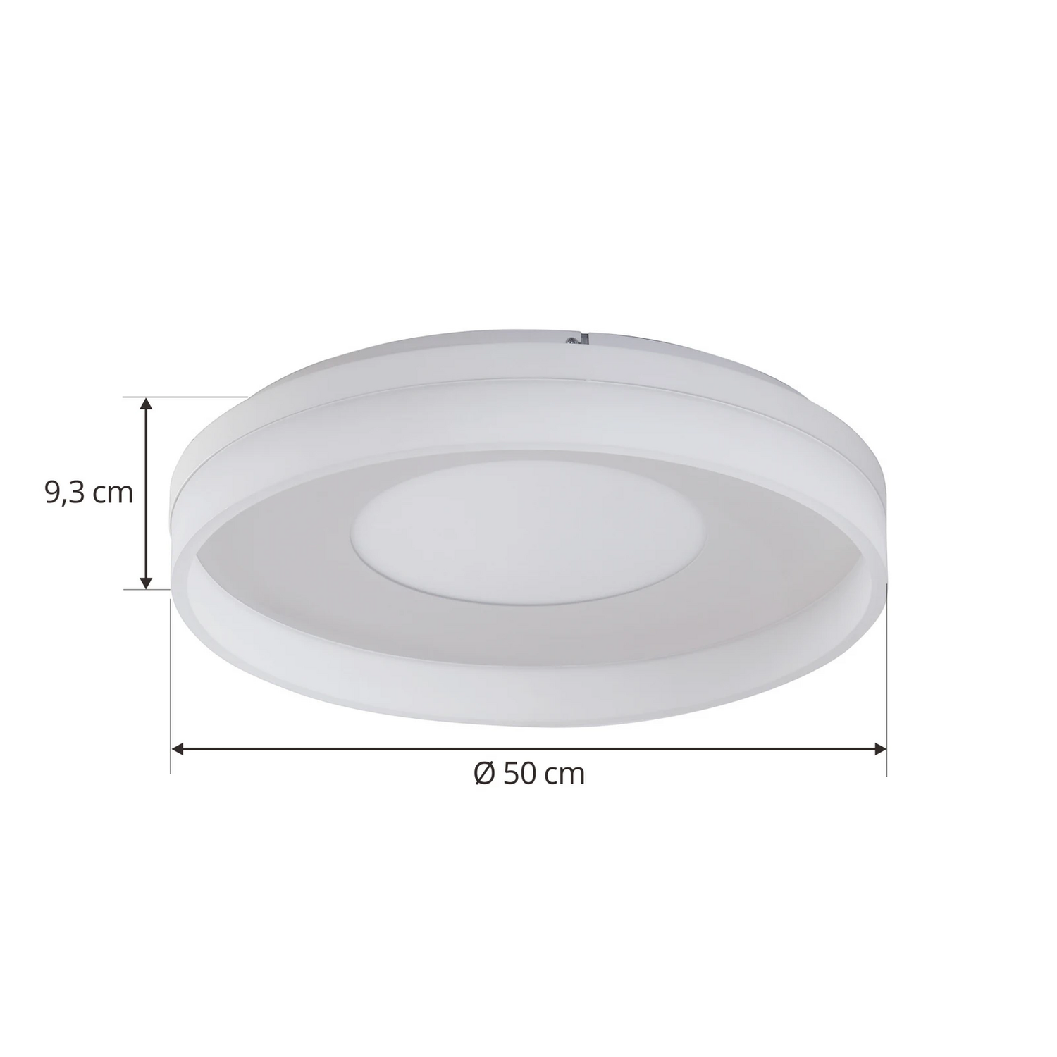 B-Ware Lucande Smart Led Deckenleuchte Squillo Deckenlampe Leuchte Weiß Tuya Rgbw Cct   - 4251911775556