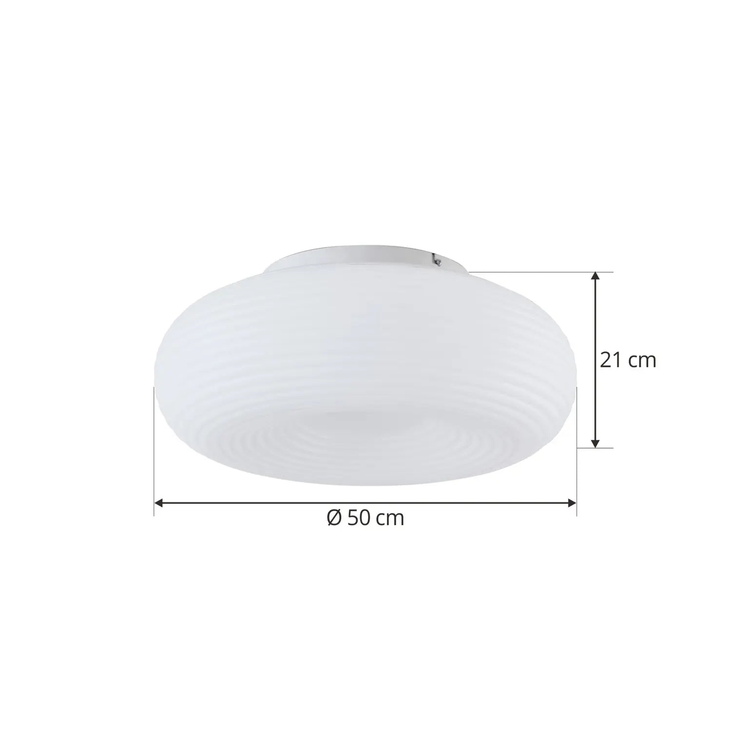 B-Ware Lucande Deckenleuchte Bolti Smart Lampe Led Tuya Fernbedienung Weiß Rgbw Cct - 4251911776034