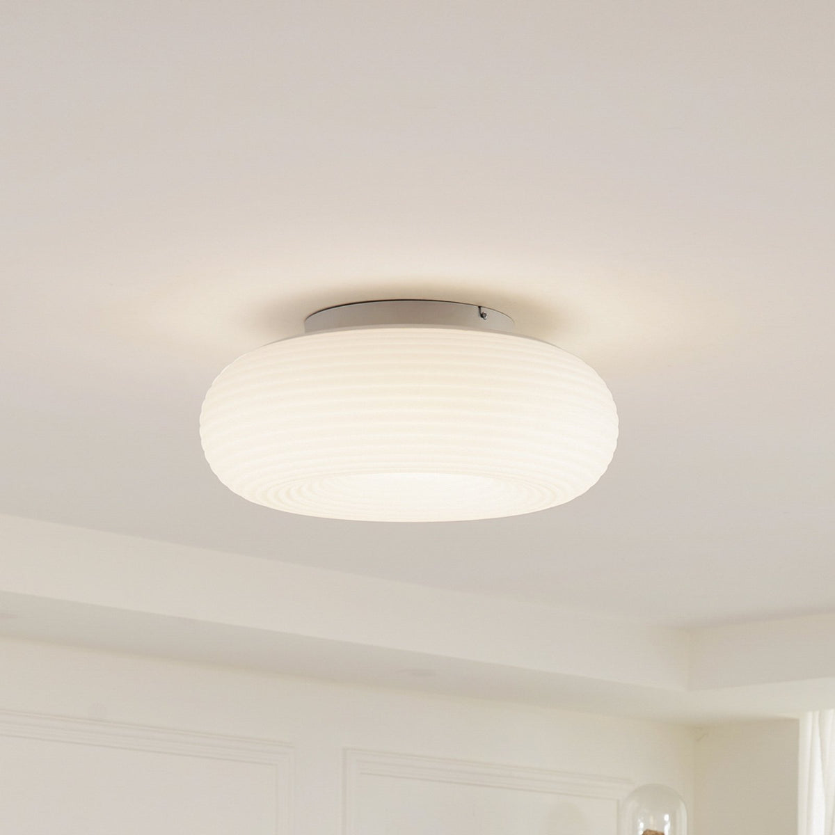Lucande Deckenleuchte Bolti Smart Lampe LED Tuya Fernbedienung weiß RGBW CCT - 4251911776034