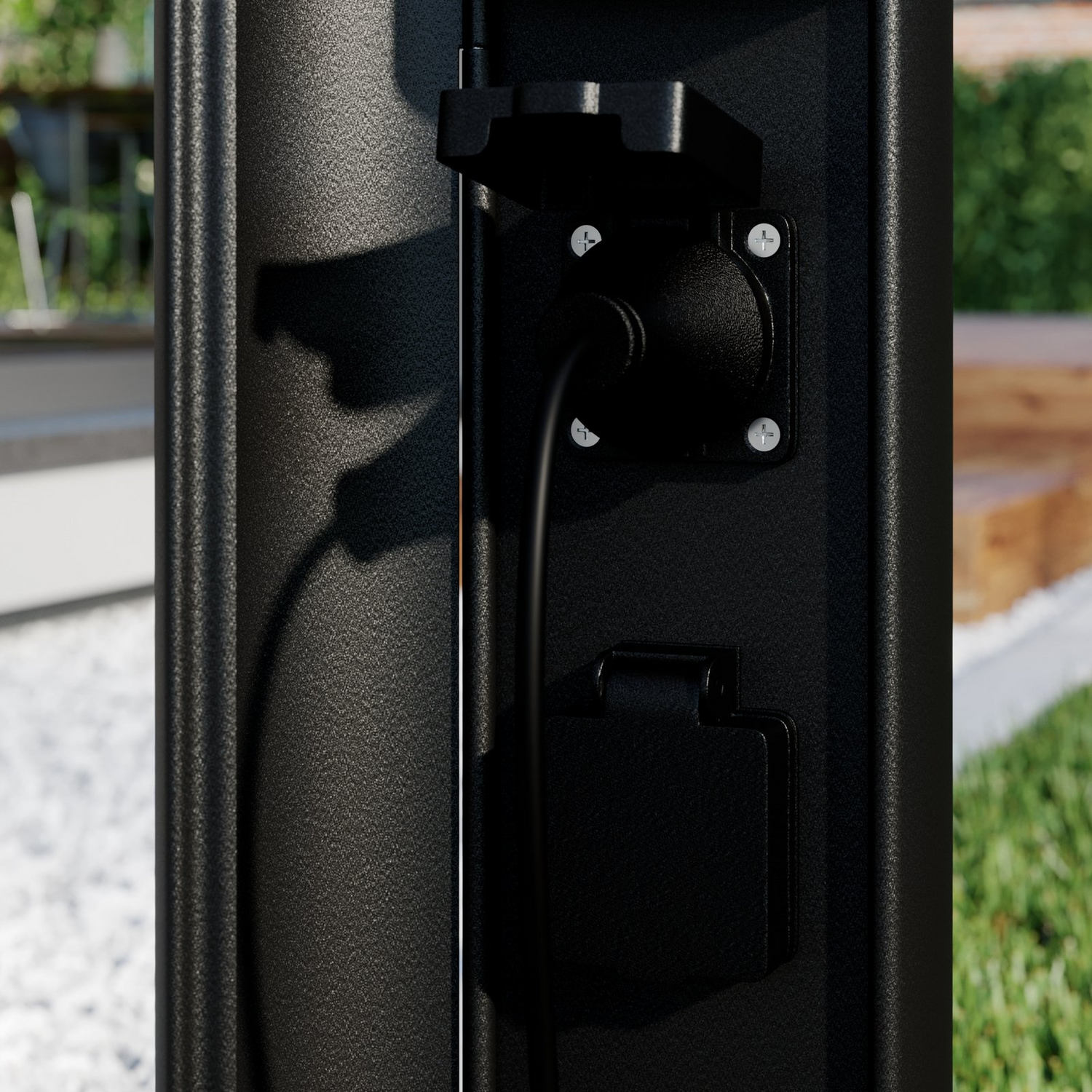 B-Ware Lucande Corban Sockelleuchte Wegeleuchte Wegelampe Lampe G9 Siehe Text/Foto - 4251096573626