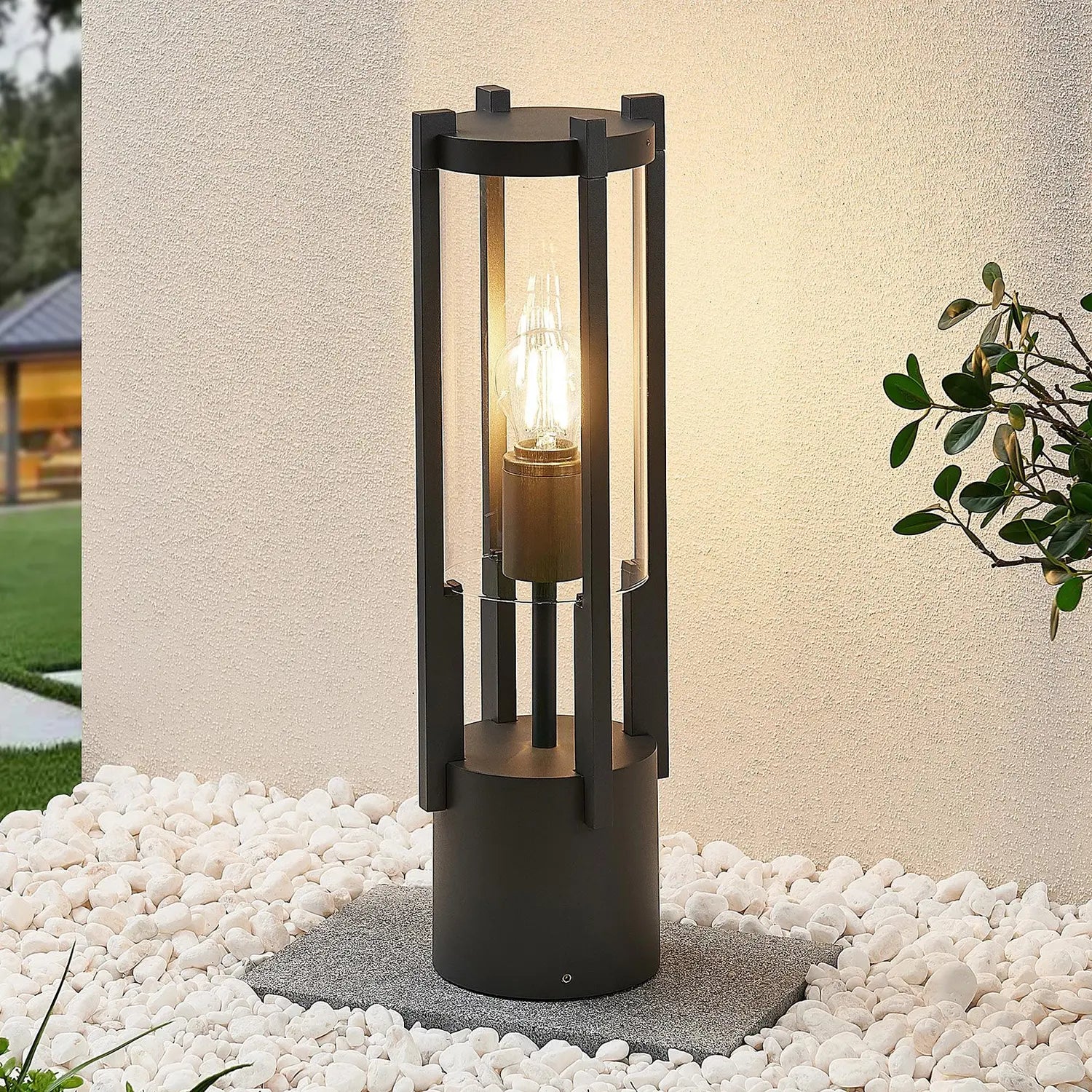 B-Ware Lucande Brienne Sockelleuchte Gartenleuchte Wegeleuchte Wegelicht Wegelampe 685 - 4251096573527