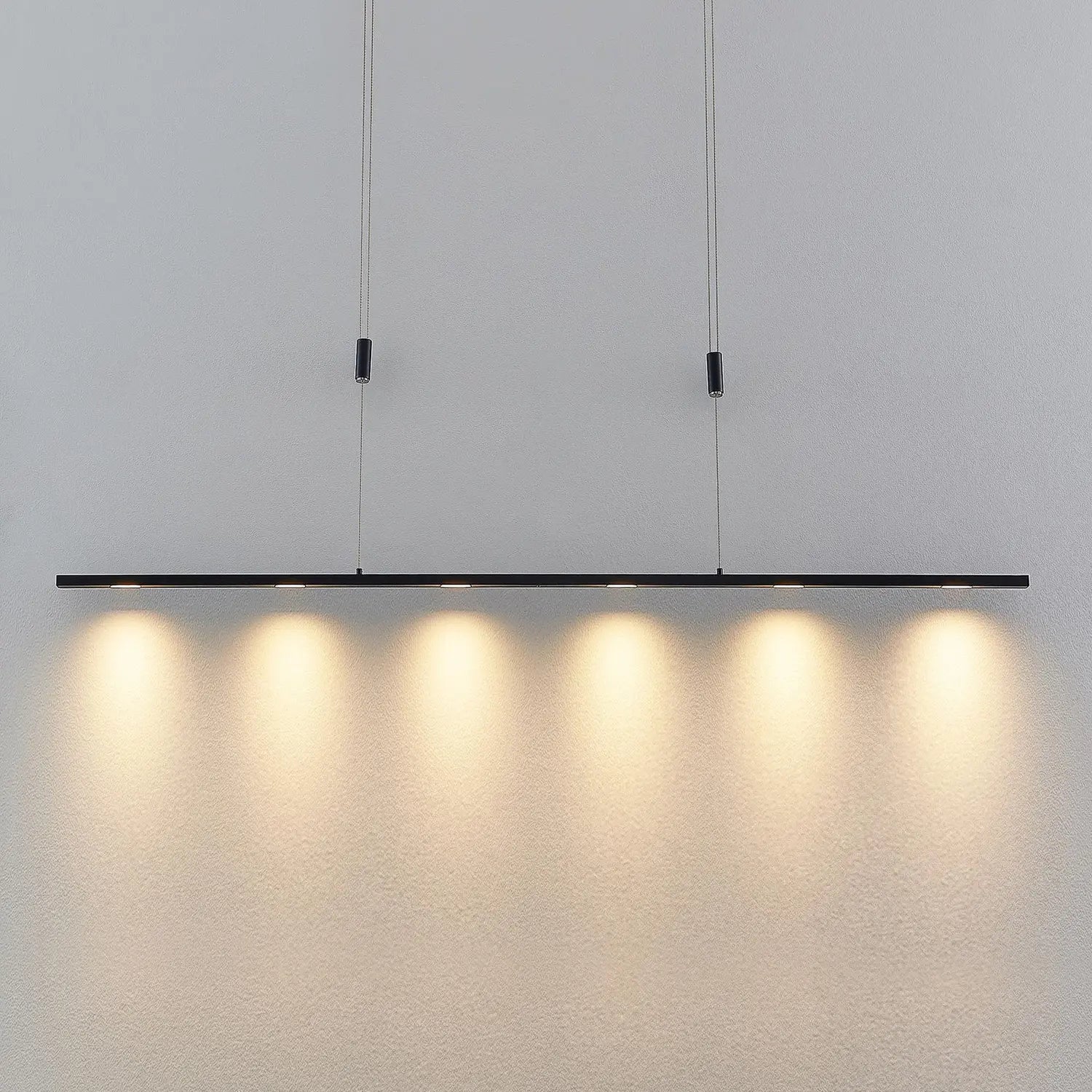B-Ware Lucande Stakato Led Pendelleuchte Deckenlampe Pendellampe 6 Flammig Led 140 Cm