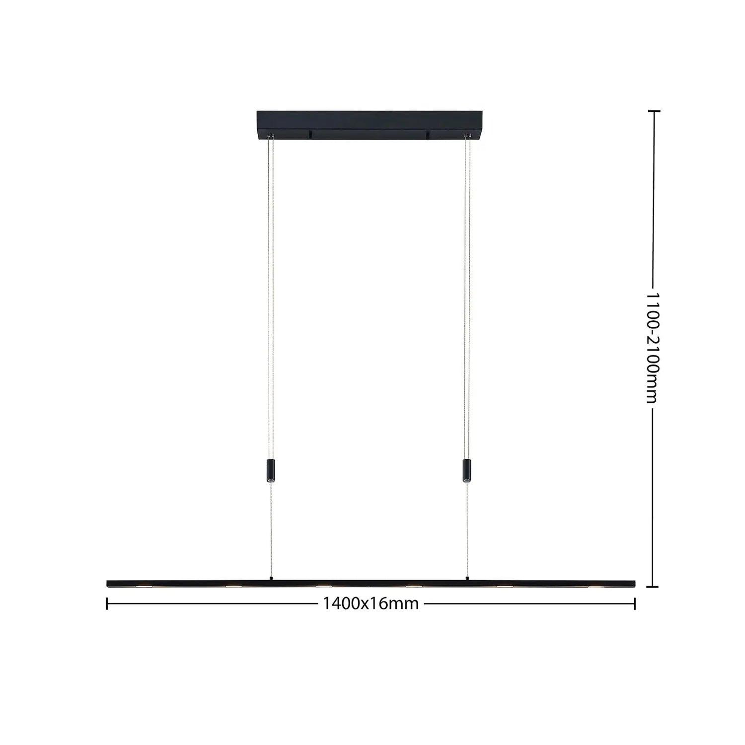 B-Ware Lucande Stakato Led Pendelleuchte Deckenlampe Pendellampe 6 Flammig Led 140 Cm