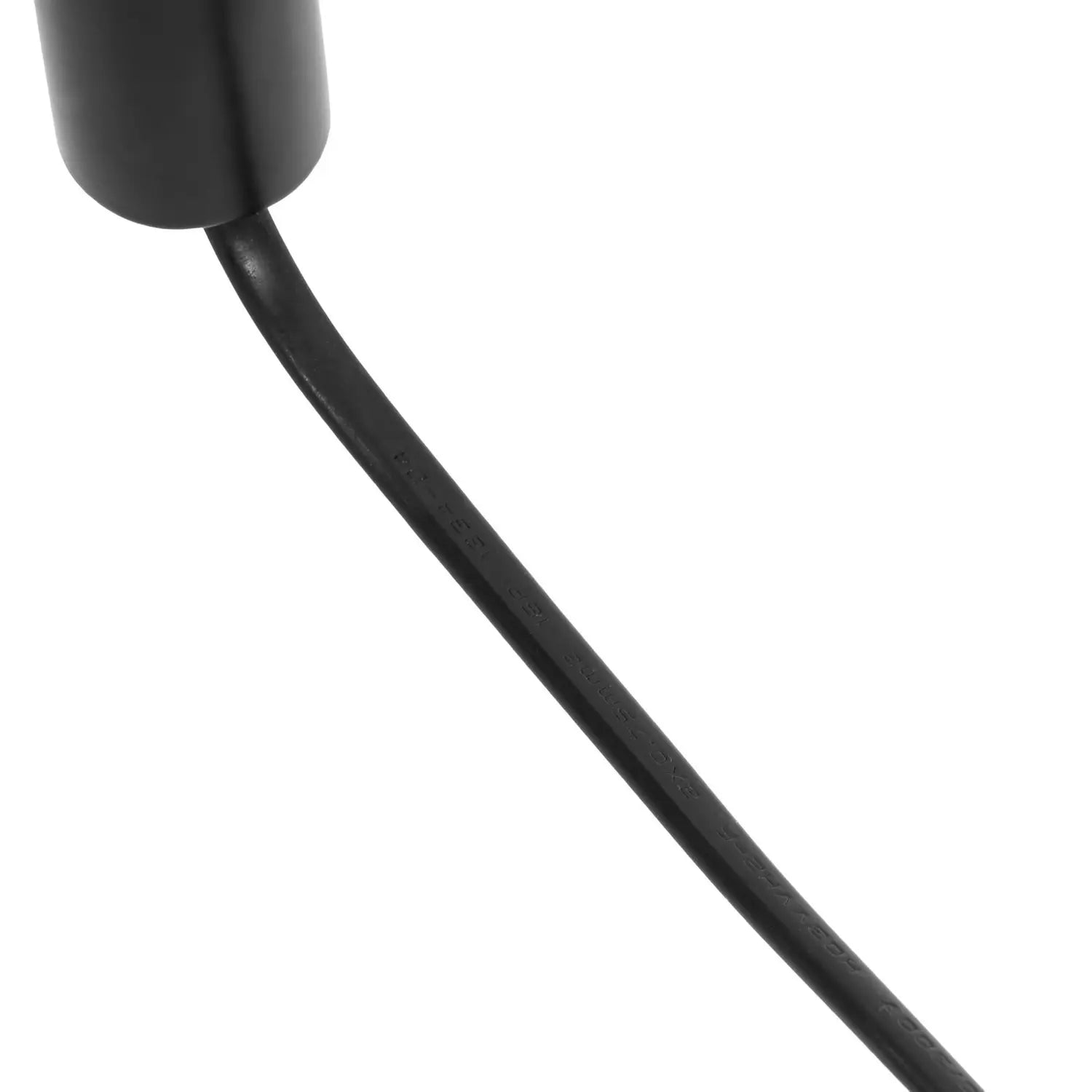B-Ware Lucande Stehleuchte Lampe Alviero Schwarz Metall Marmor 157 Cm