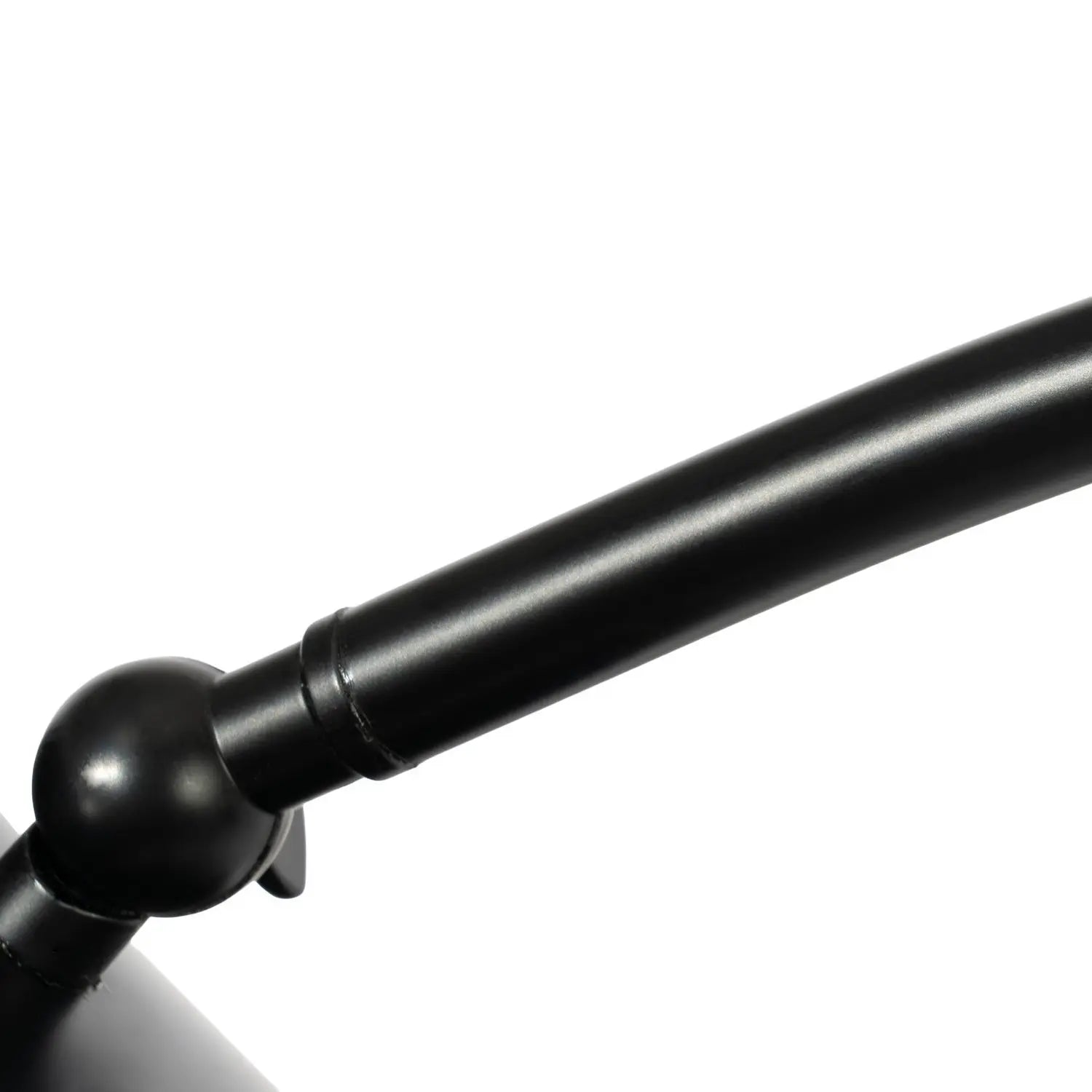 B-Ware Lucande Stehleuchte Lampe Alviero Schwarz Metall Marmor 157 Cm