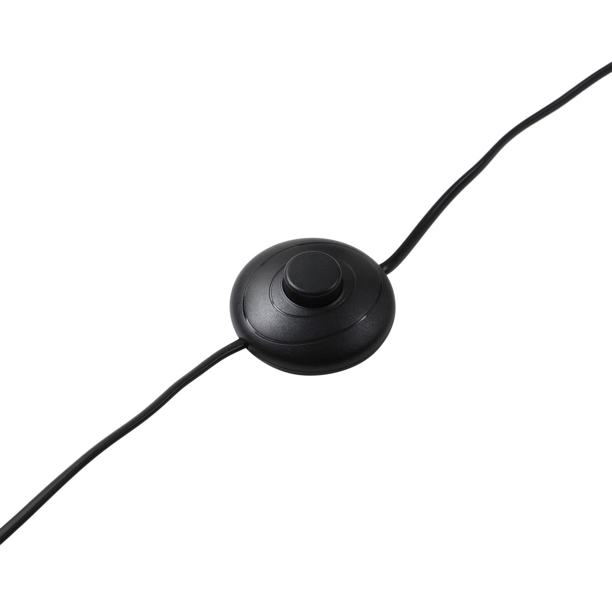 Lucande Stehleuchte Lampe Stehlampe Amona schwarz Textil 150 cm Dreibein - 4251911778953