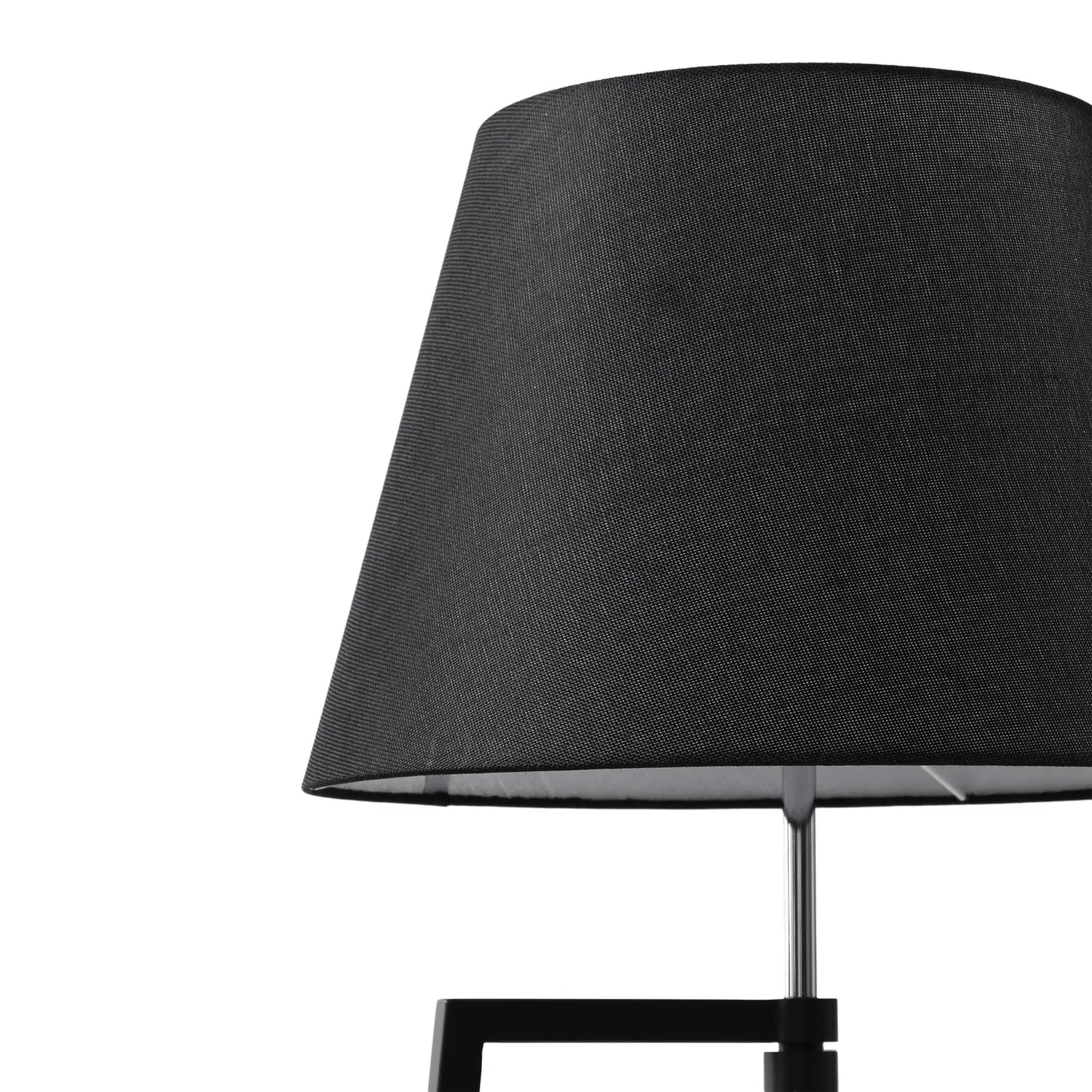 B-Ware Lucande Stehleuchte Lampe Stehlampe Amona Schwarz Textil 150 Cm Dreibein - 4251911778953