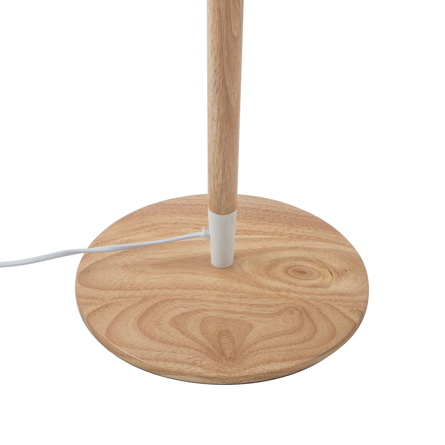 B-Ware Lucande Stehleuchte Ellorin Stehlampe Standleuchte Lampe Weiß Holz ø 47,5 Cm E27 - 4251911777024