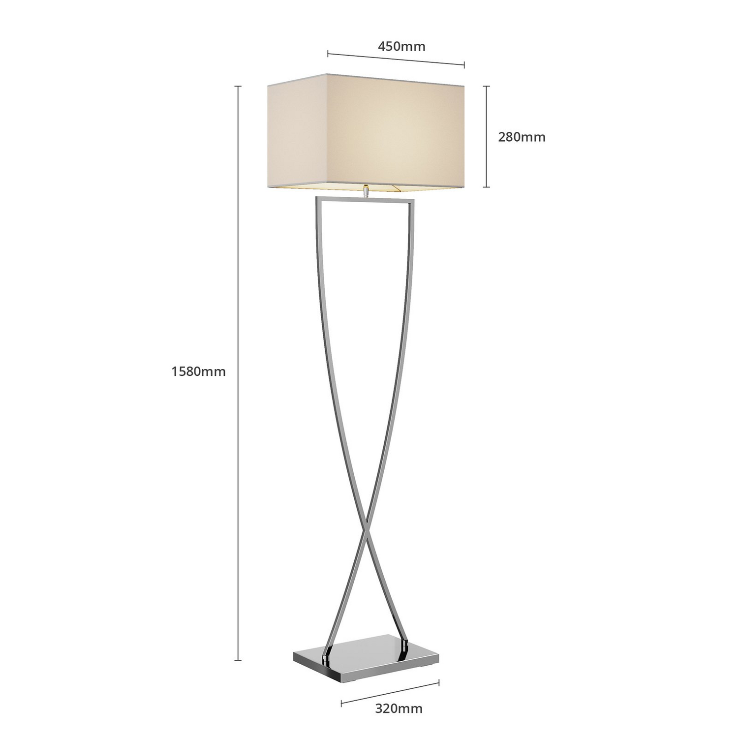 B-Ware Lucande Evaine Stehleuchte Lampe Leuchte Stehlampe E27 Weiß Siehe Text/Foto