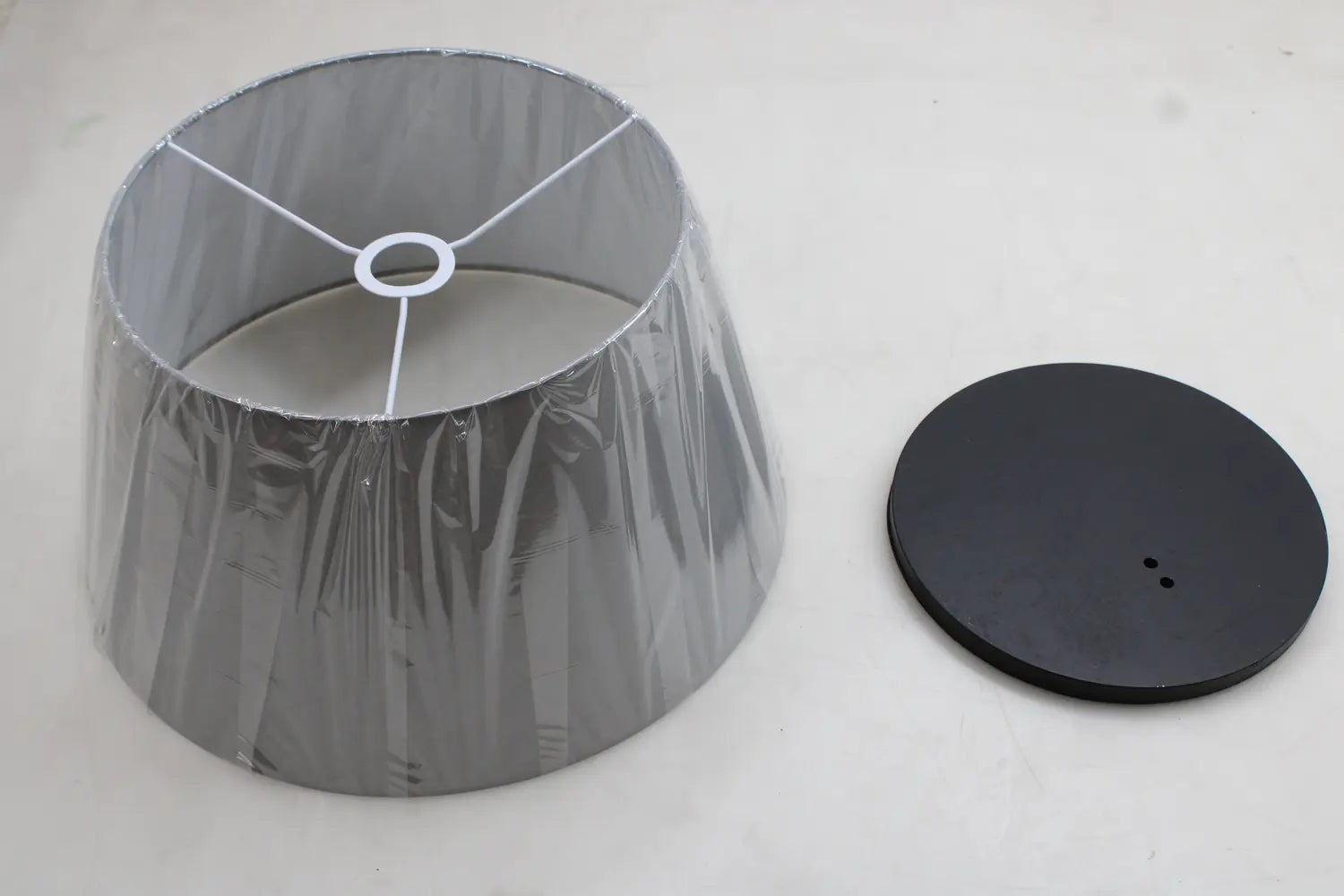 D-Ware Lucande Evelyna Bogen Stehleuchte Bogenlampe Stehlampe Leselampe Schirm Defekt - 4251096561845