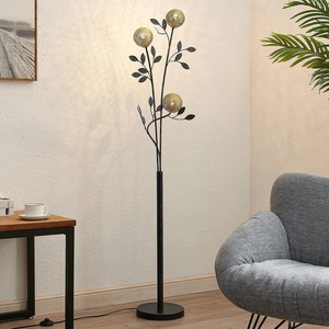 B-Ware Lucande Evory Stehleuchte Stehlampe Standleuchte Lampe Leuchte G9 2 Stück