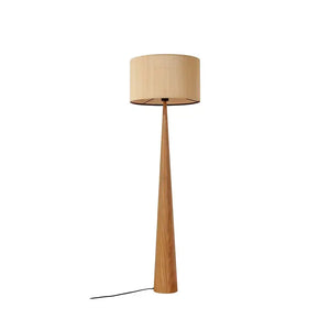 B-Ware Lucande Stehleuchte Lampe Fabrena Naturfarben Bambus Höhe 138cm E27 Led Leuchte