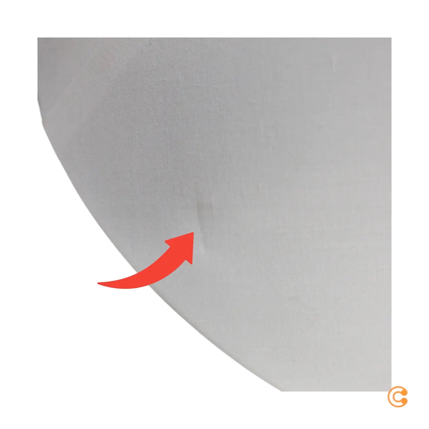 B-Ware Lucande Jinda Stehlampe Stehleuchte Lampe Design Stoff Weiß Siehe Text/Foto - 4251096593457