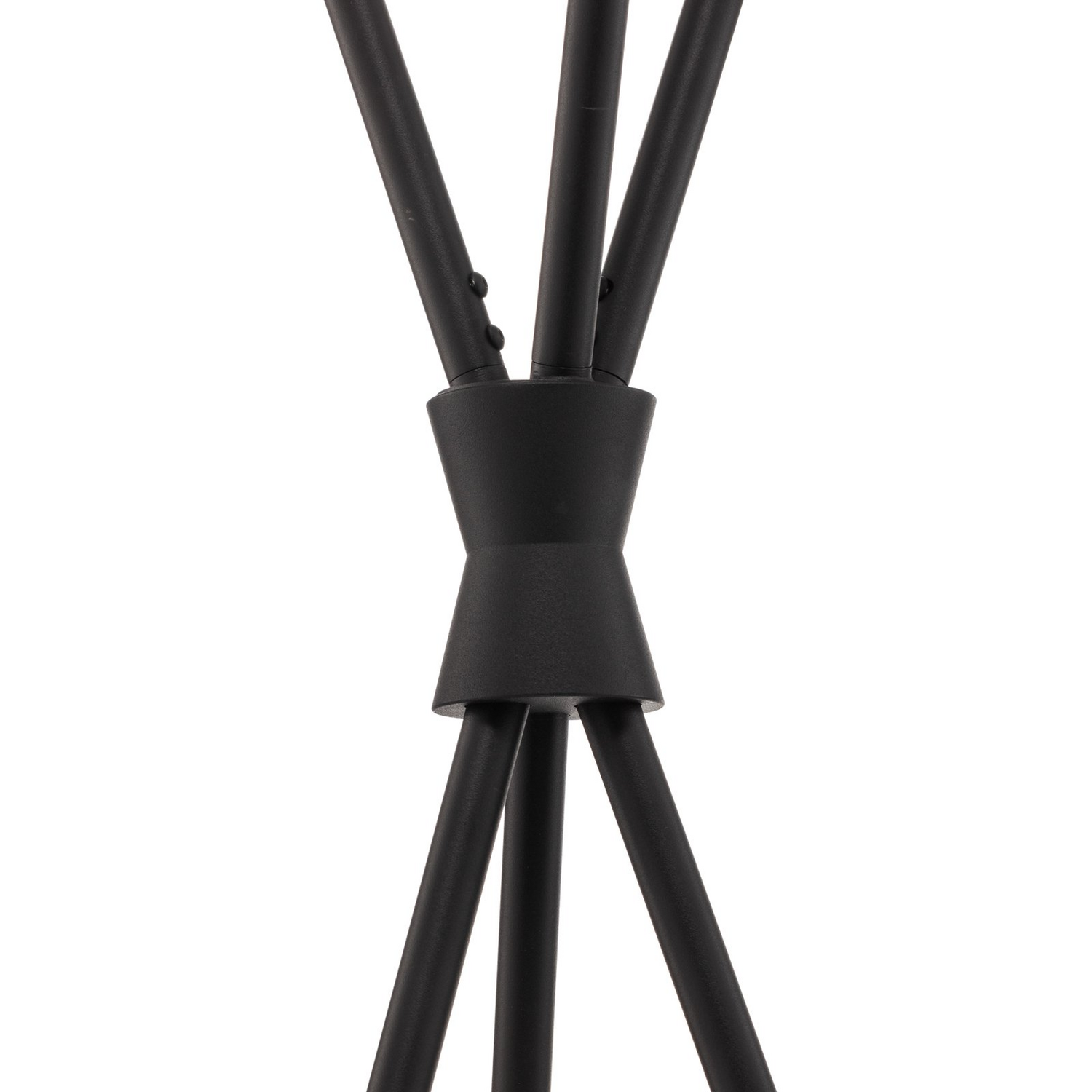 Lucande Stehleuchte Lampe 3 Glaskugeln Schwarz E14 Metall Glas Schwarz Leuchte B-Ware - 4251911746556