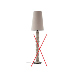 B-Ware Lucande Stehleuchte Lyndorin Beige Stehlampe Lampe Leuchte Siehe Text/Foto