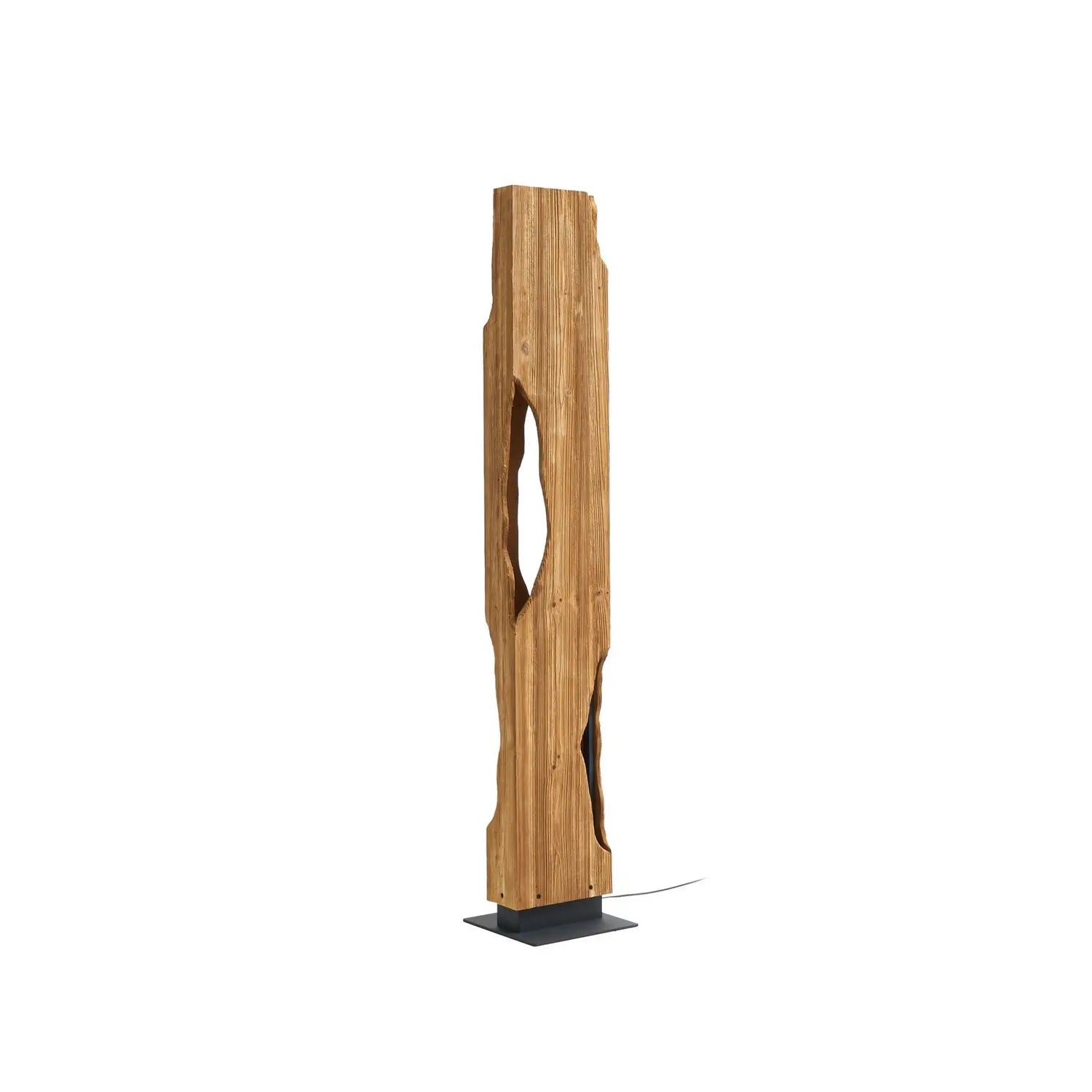 B-Ware Lucande Stehleuchte Standlampe Holz Tarry Leuchte Schalter Kabel Ingo Thiele - 4255830906237