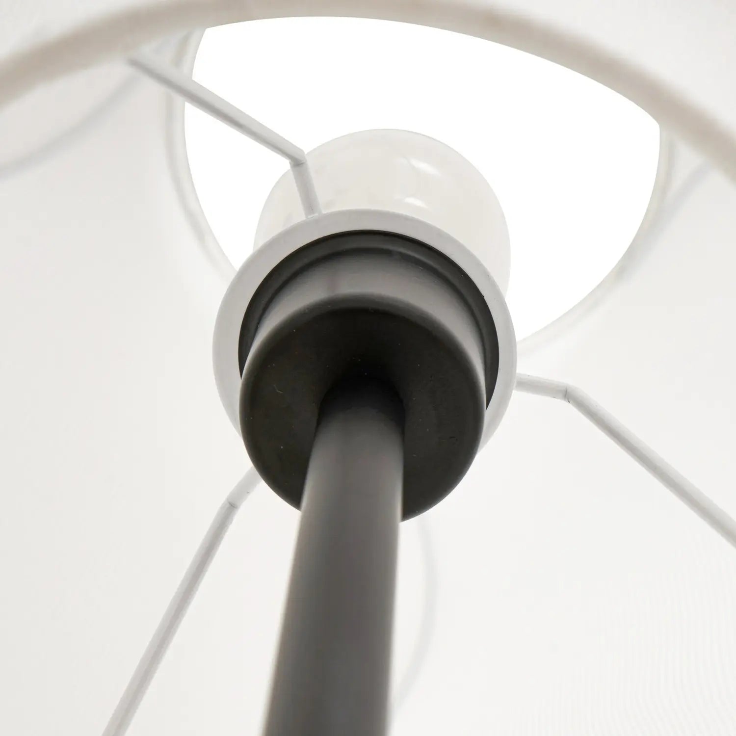 B-Ware Lucande Stehleuchte Stehlampe Tovina Textil Weiß Höhe 165 Cm Wohnzimmerlampe - 4255830901133
