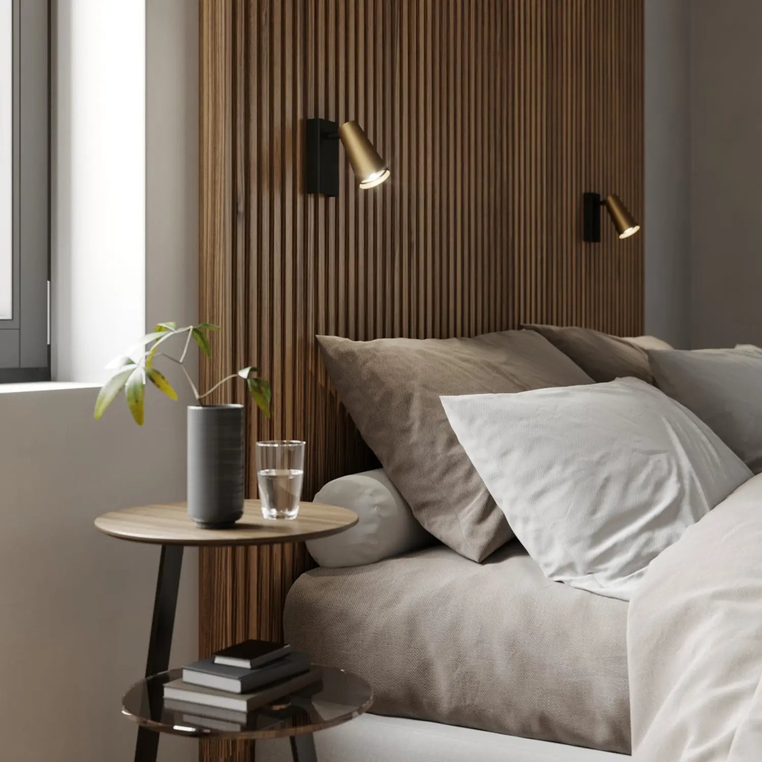 B-Ware Lucande Angelina Strahler Wandlampe Bilderleuchte Wandleuchte Gu10 Messing Go741 - 4251096569797