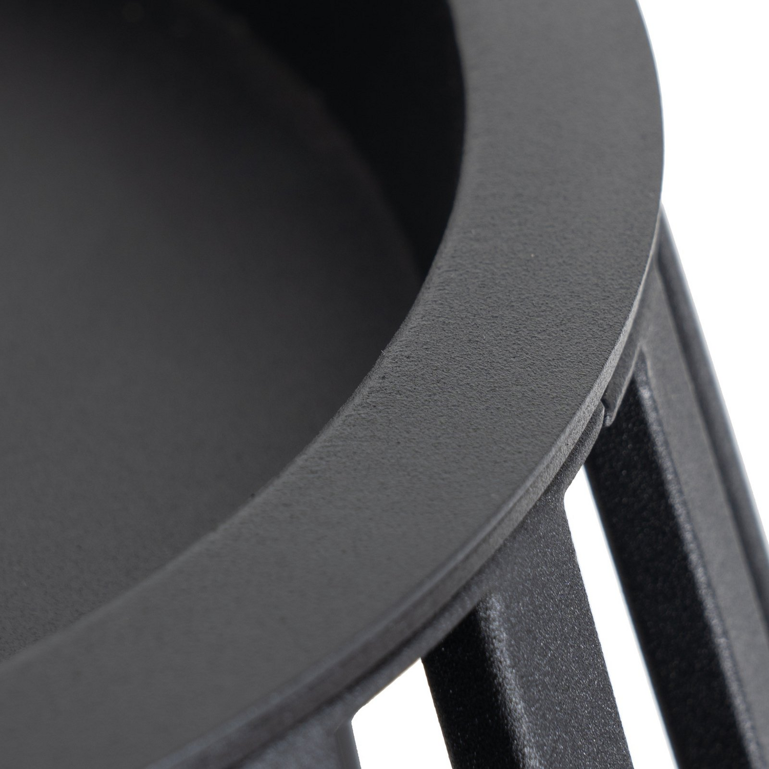 Lucande Terrassenleuchte Außenlampe Marrin Schwarz Metall ø46cm Outdoorleuchte B-Ware - 4251911787184