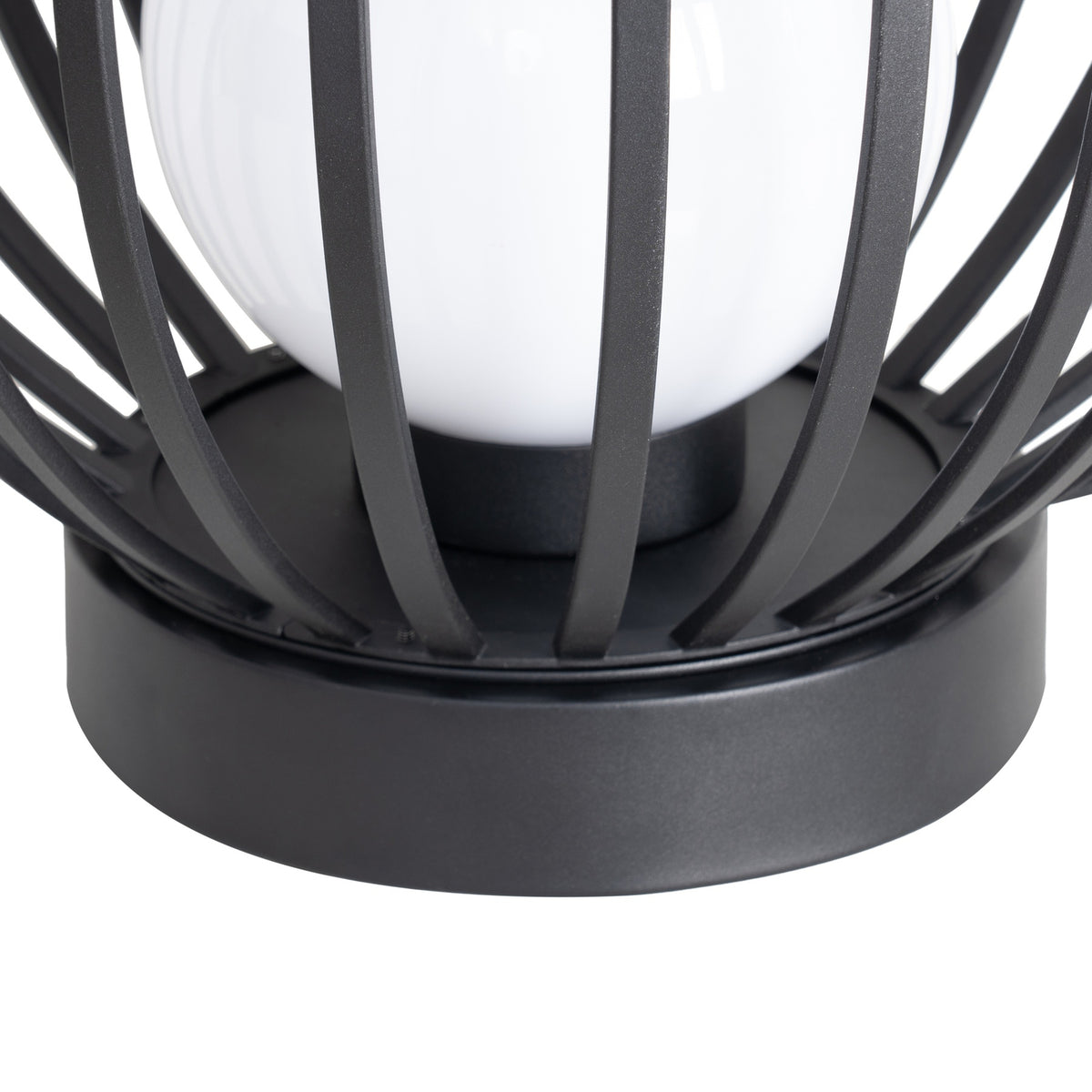 Lucande Terrassenleuchte Außenlampe Marrin schwarz Metall Ø46cm Outdoorleuc478 - 4251911787184