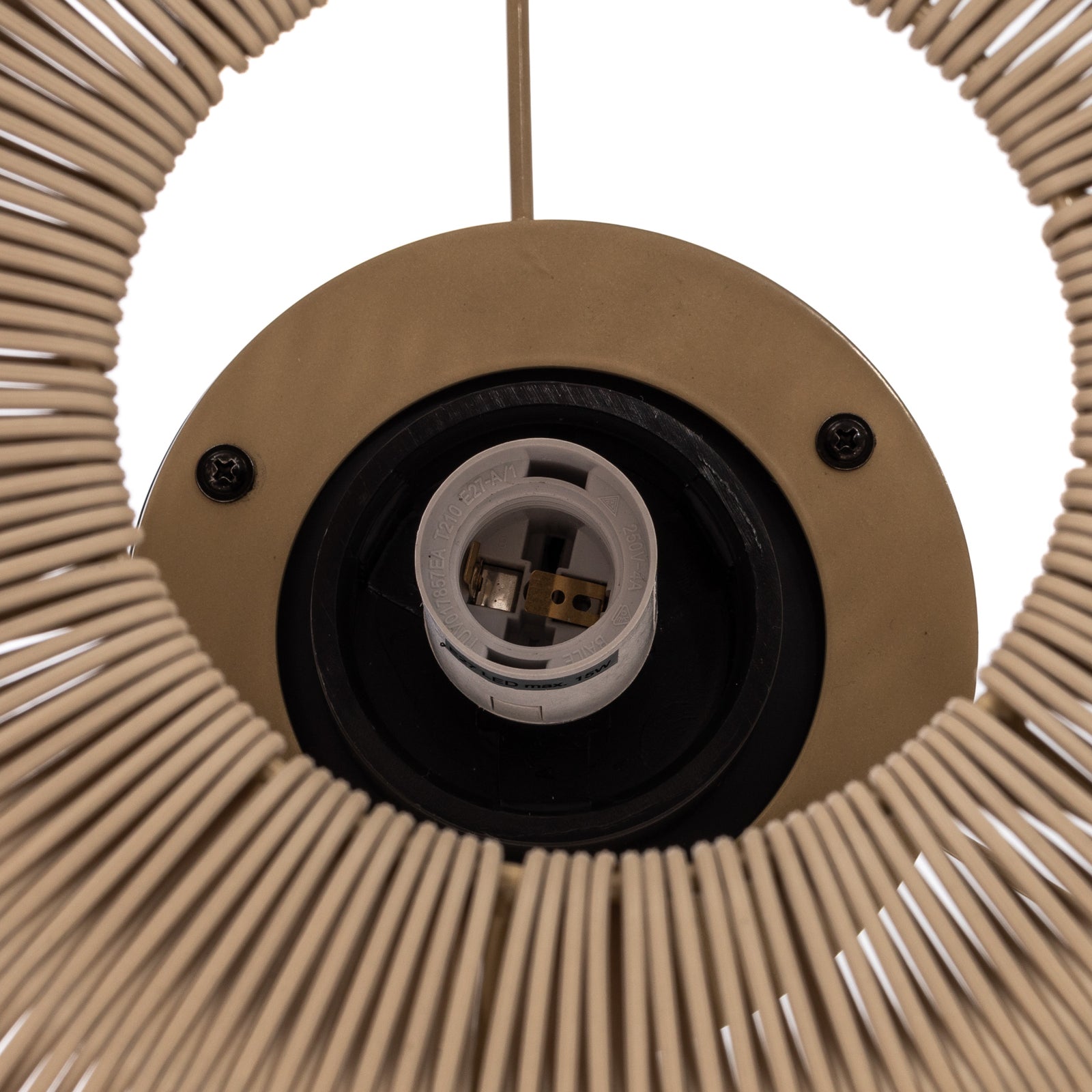 Lucande Terrassenleuchte Solvindor khaki Kunststoff IP44 Leuchte Outdoorlampe - 4251911776942