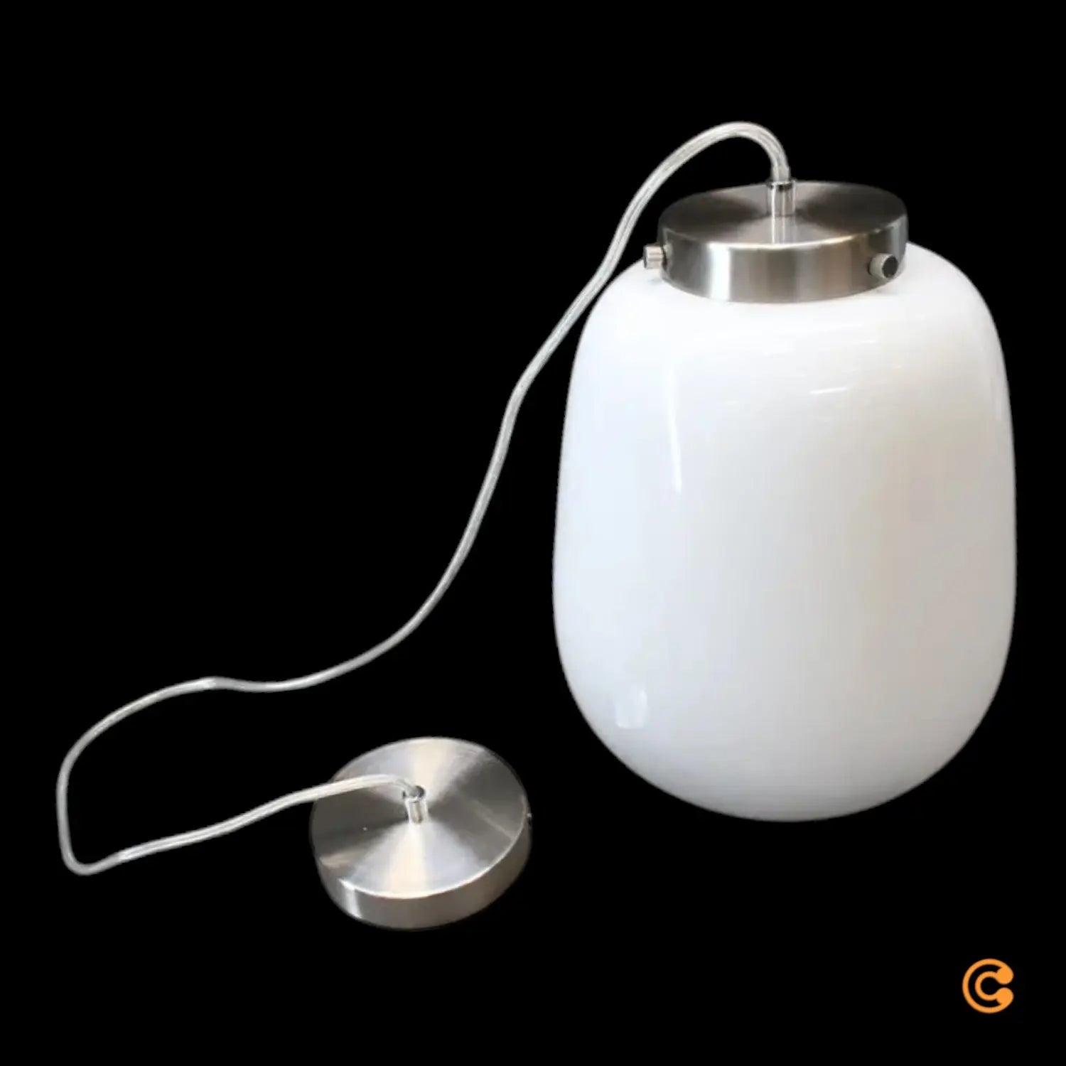 B-Ware Lucande Stehleuchte Standlampe Tessi Beleuchtung Weiss Silber Minimalistisch - 4251096573930