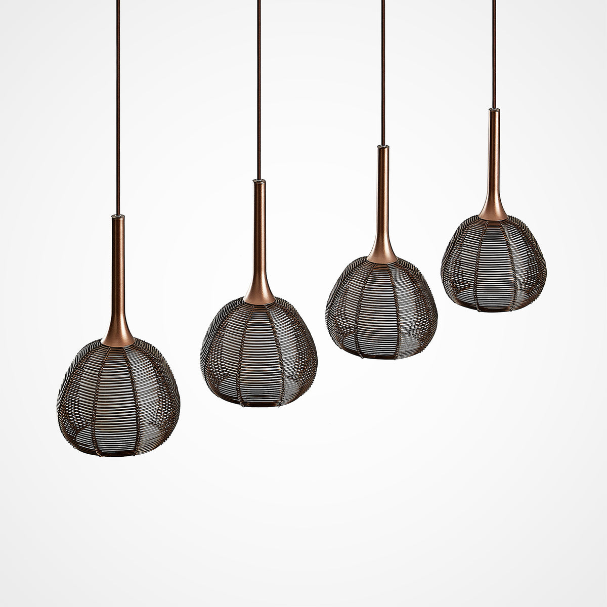 Lucande Noud LED-Deckenlampe Deckenleuchte Lampe Leuchte Spiralleuchte dimmbar - 4251096598766