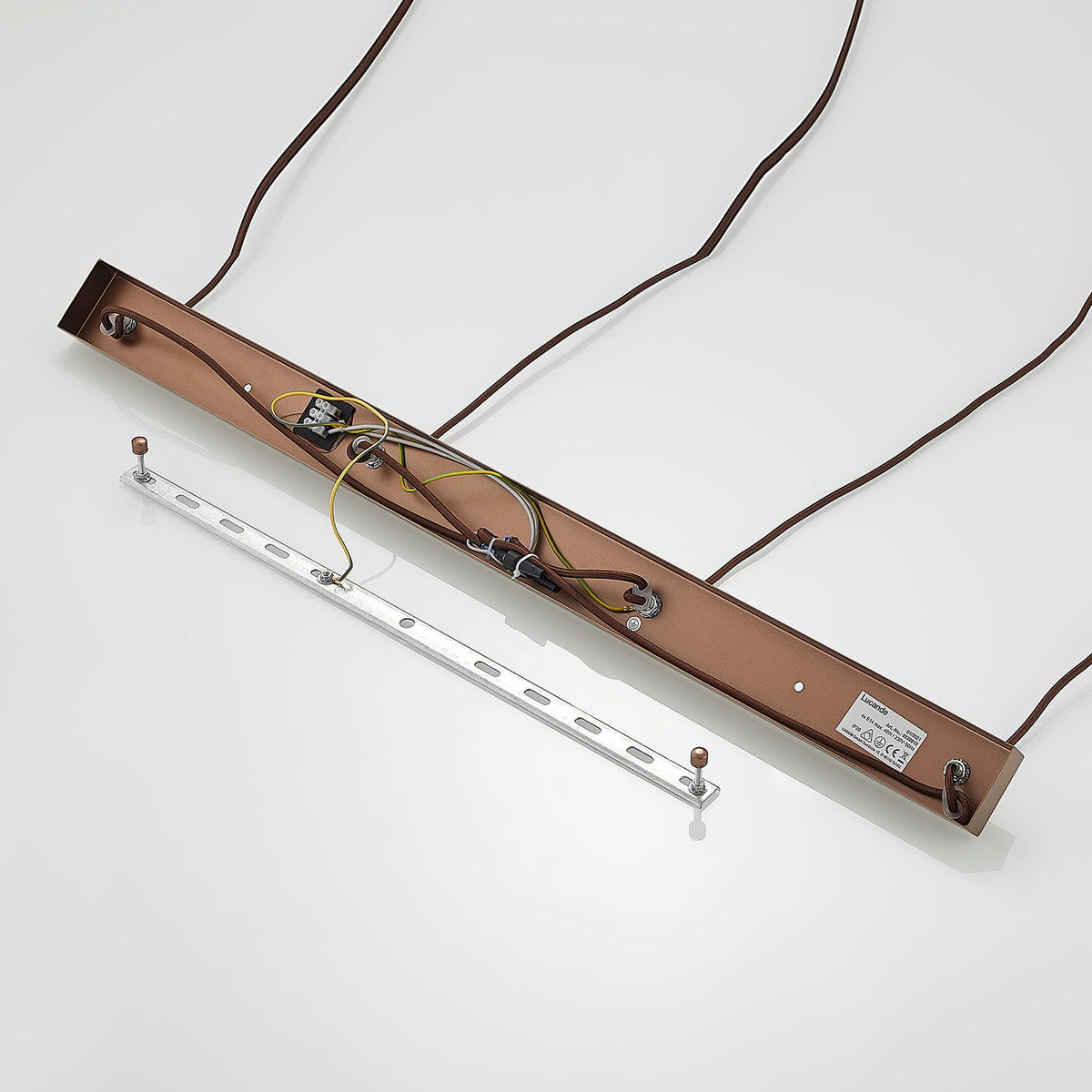Lucande Noud LED-Deckenlampe Deckenleuchte Lampe Leuchte Spiralleuchte dimmbar - 4251096598766