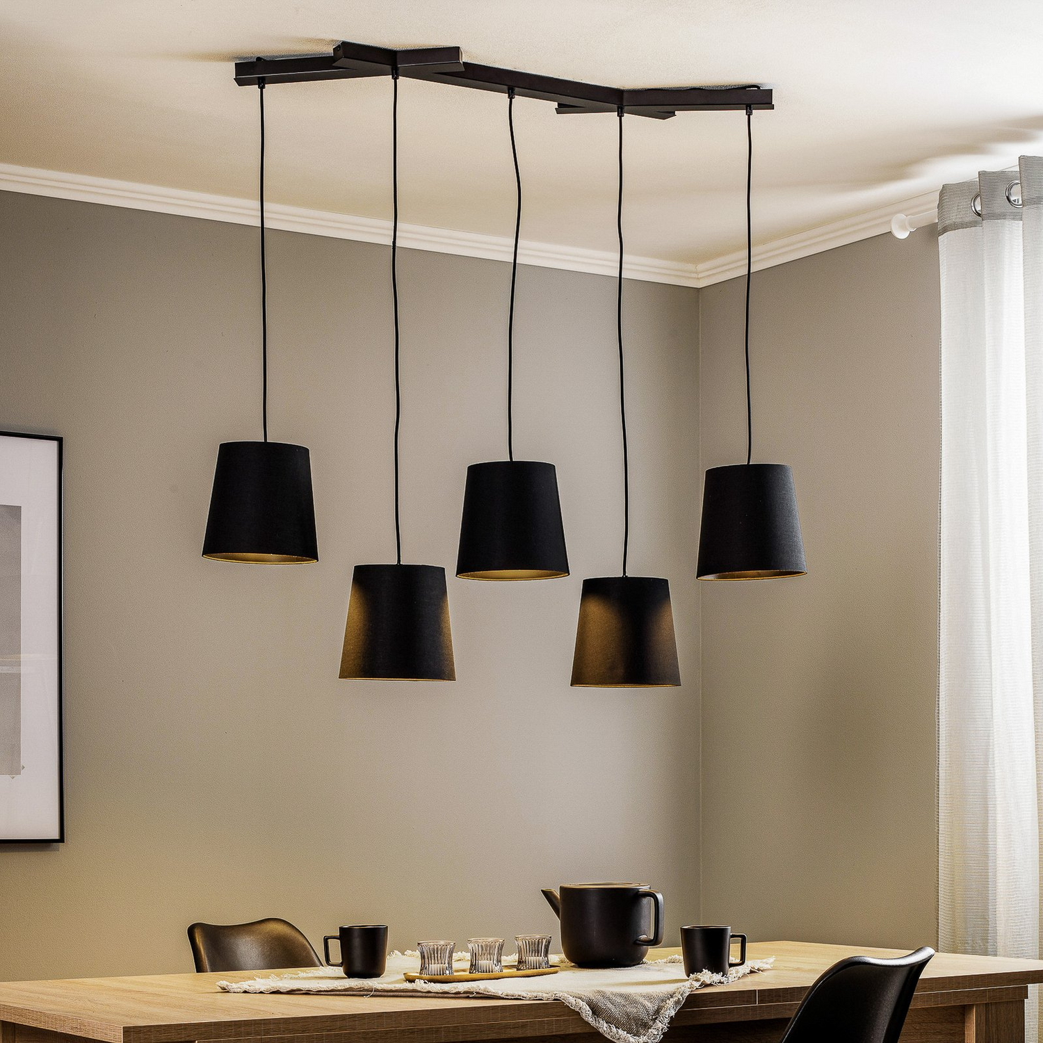 B-Ware Lucande Thamila Hängeleuchte Hängelampe Leuchte Lampe Pendelleuchte Pendellam660 - 4251911746662