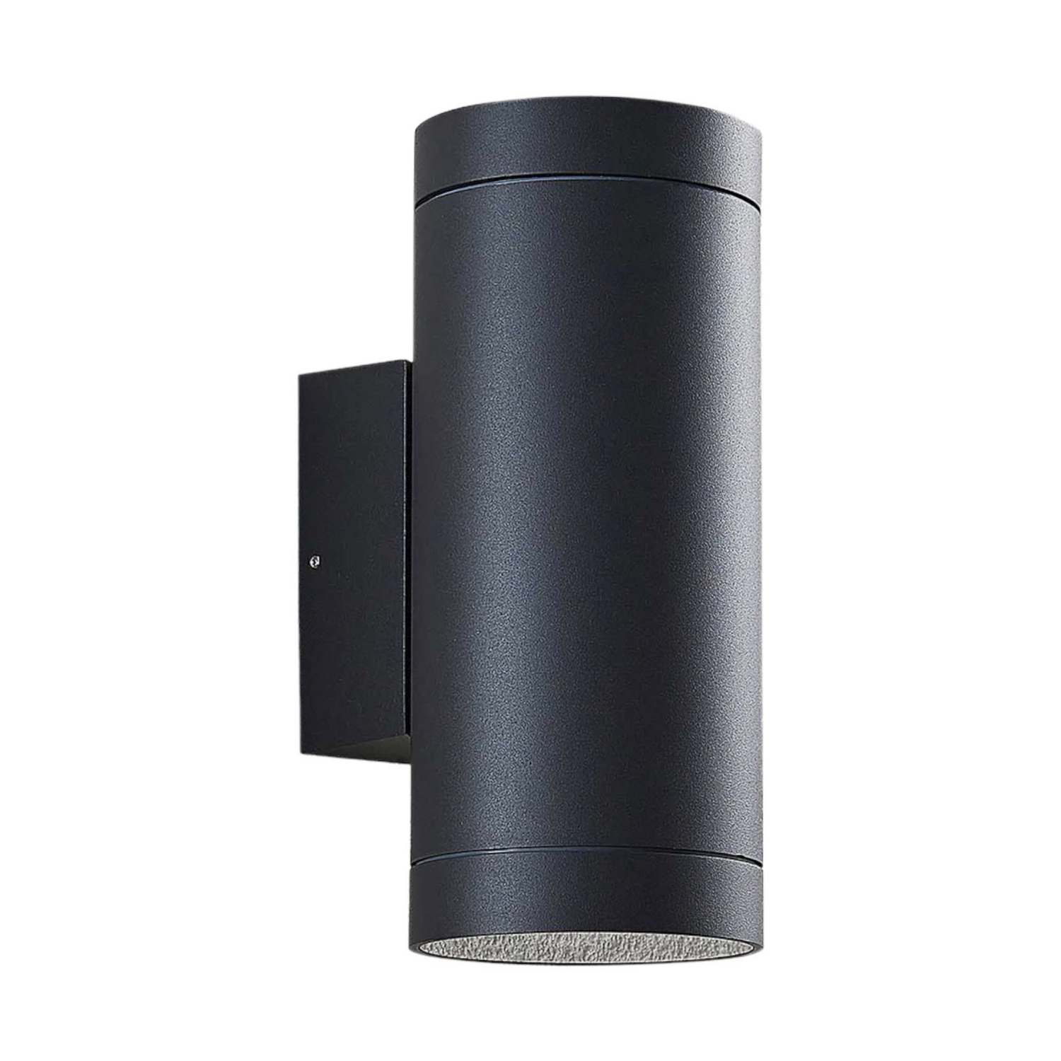 B-Ware Lucande Außenwandleuchte Wandlampe Thomke 2 Flammig Anthrazit Alu Outdoor Led