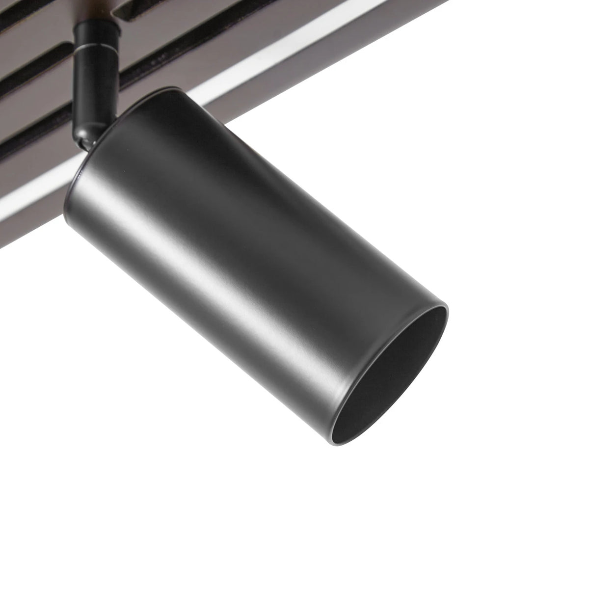 Lucande Deckenstrahler Spot LED Leuchte Holz Schwarz Eiche 3 flammig 70 cm - 4255830901331