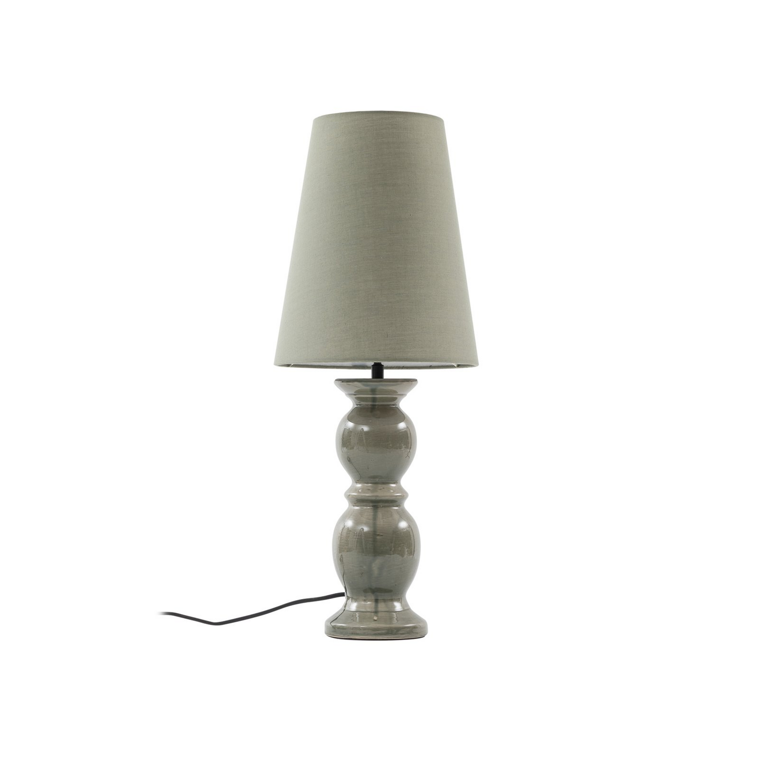 B-Ware Lucande Tischleuchte Lyndorin Grün Keramik 63 Cm Tischlampe Leuchte Leselampe - 4251911776812