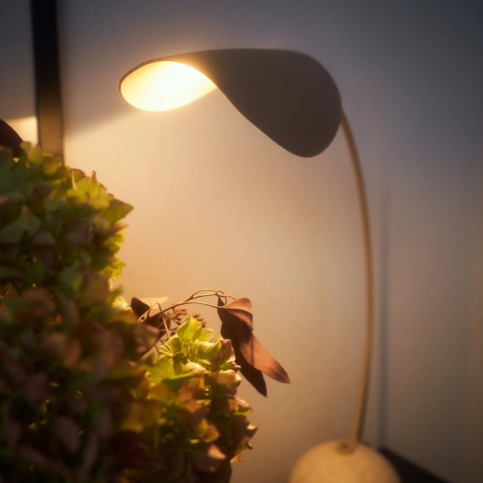 Lucande Tischleuchte Tischlampe Rivera Eisen Marmor Beige Esszimmer Wohnzimmer - 4255830900686