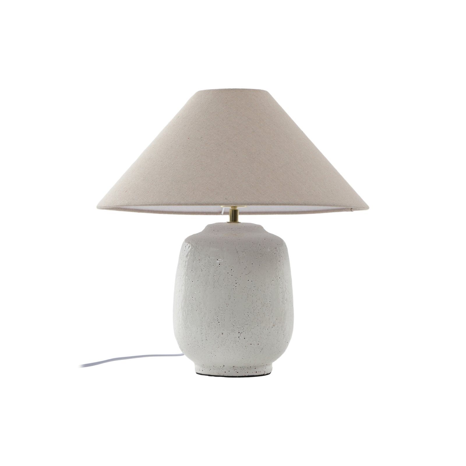 Lucande Tischleuchte Thalorin Höhe 47 cm Keramik Tischlampe Lampe Leselampe E27 - 4251911776881