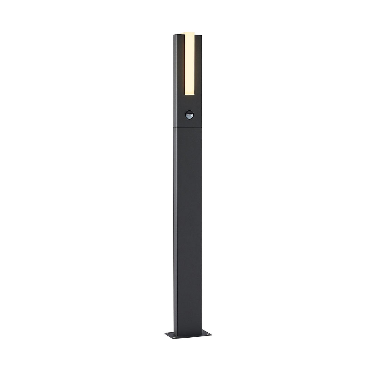 Lucande LED Wegeleuchte Wegelampe Bewegungsmelder Virgalia Graphitgrau IP54 Auße - 4251096594577