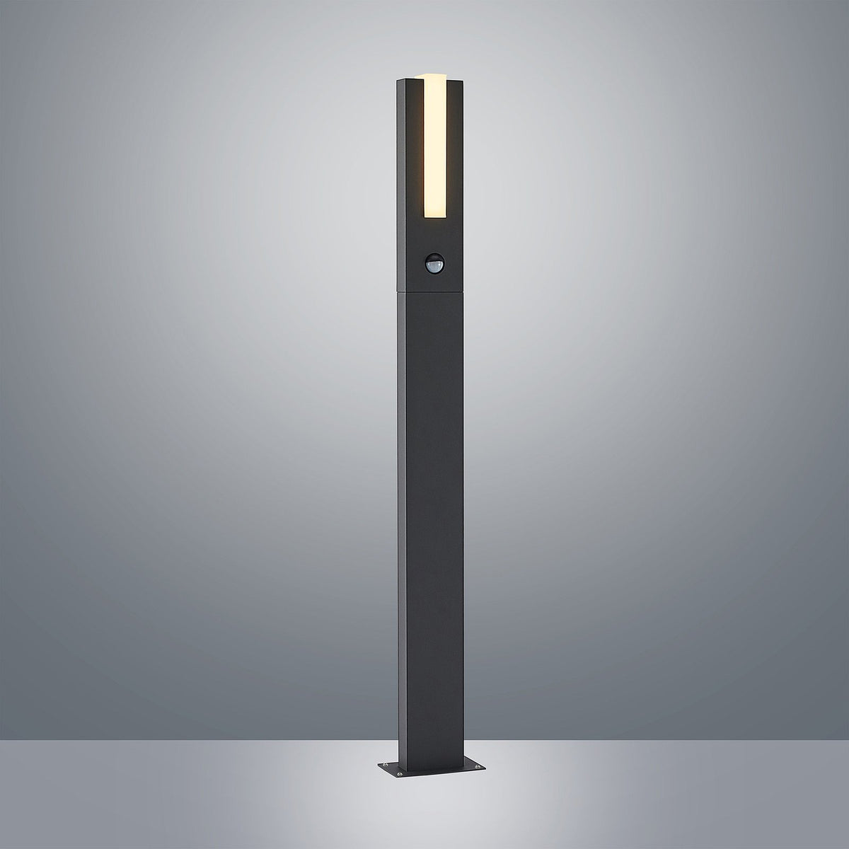 Lucande LED Wegeleuchte Wegelampe Bewegungsmelder Virgalia Graphitgrau IP54 Auße - 4251096594577
