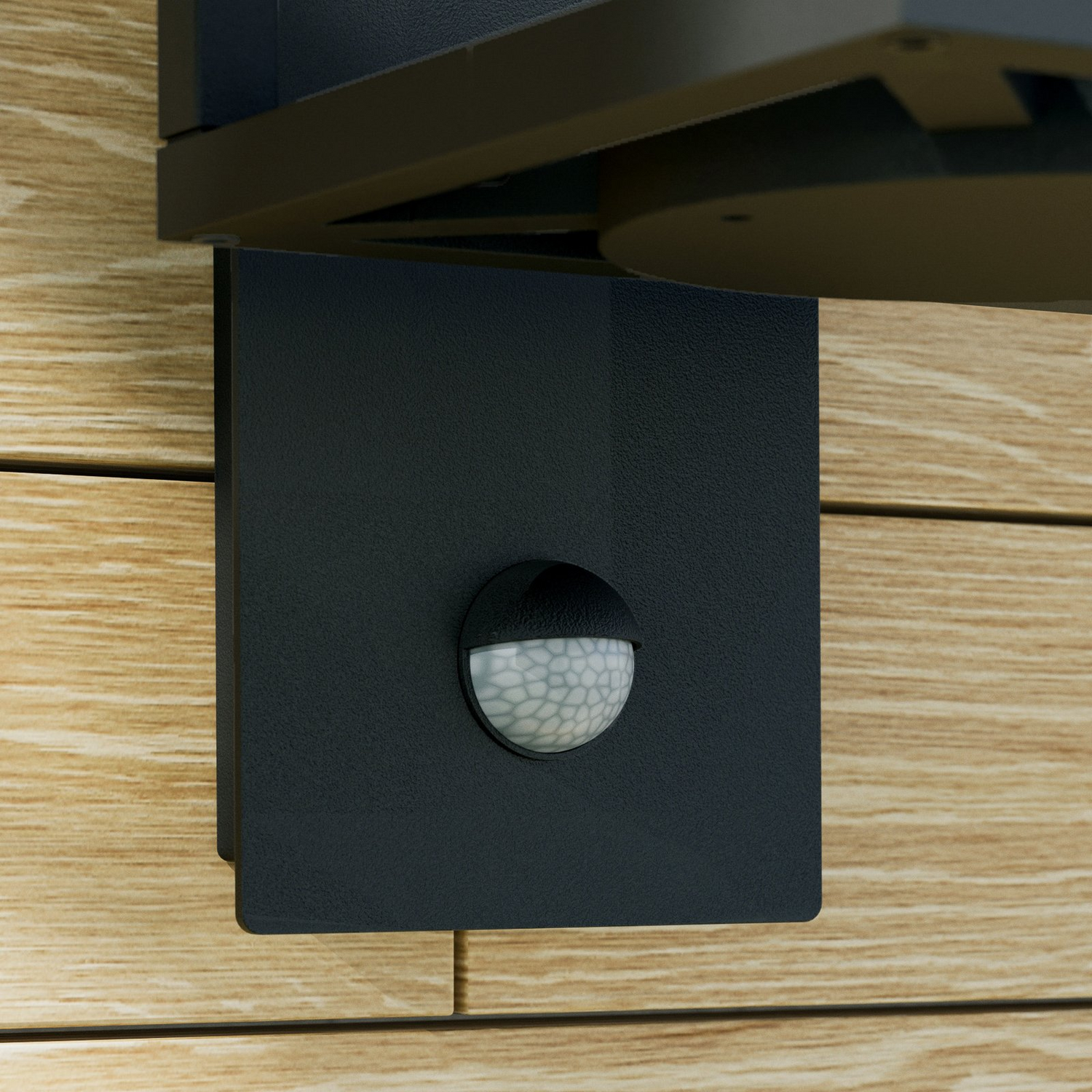 Applique murale extérieure Lucande Ferda Sensor, gris graphite 278 (produit de seconde main)