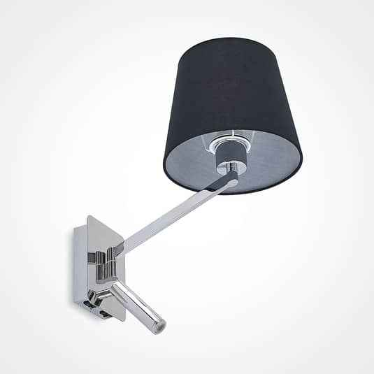 Lucande Wandlampe Irella Wandleuchte Leseleuchte Leselicht Leuchte Textilschirm  B-Ware - 4251096587463
